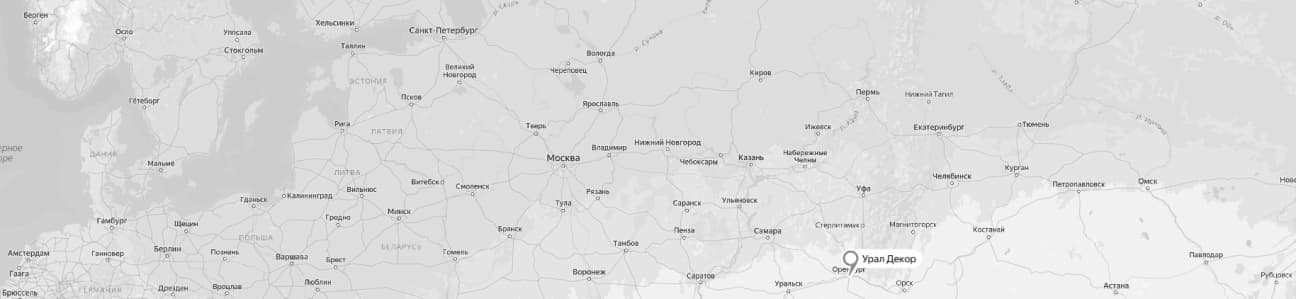 Карта расположения магазинов