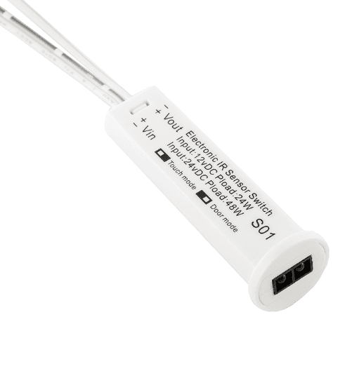 Датчик движения универс/сенсорный 12V/24W.24V/48W. белый