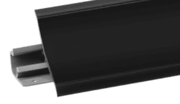 плинтус для столешниц 20*20*3,0 м Черный глянец 901 MRK 120-1905 (BL33-056P)