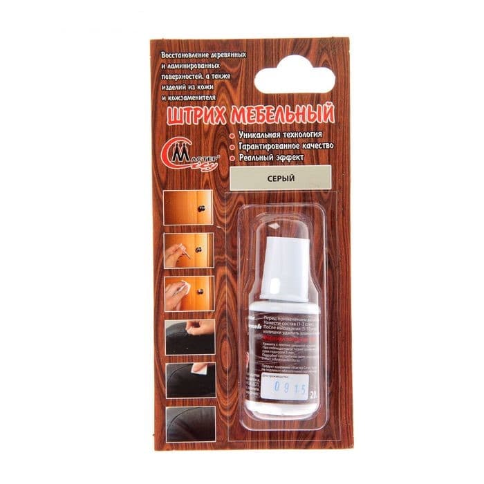 Штрих мебельный (блистер) серый SALE