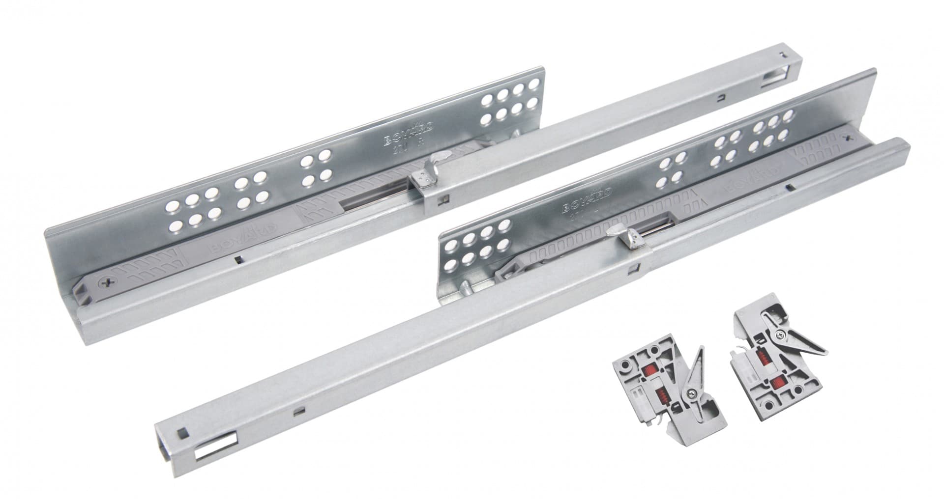 BRD DB8882/Zn направляющие скрытого монтажа B-slide 500, неполн. выдв. (надвижной) (снято)