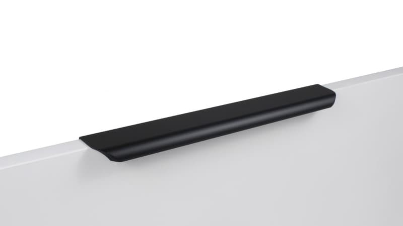 BRD RT810BL.1 ручка торцевая 900мм MONTE черный матовый