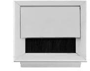 Заглушка для кабель-канала алюминий, 80*80 мм