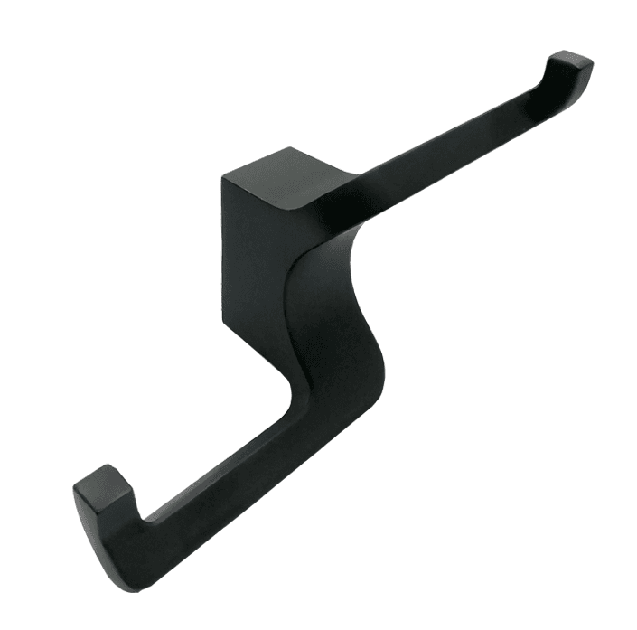 Крючок Gancho 2-х рожковый черный