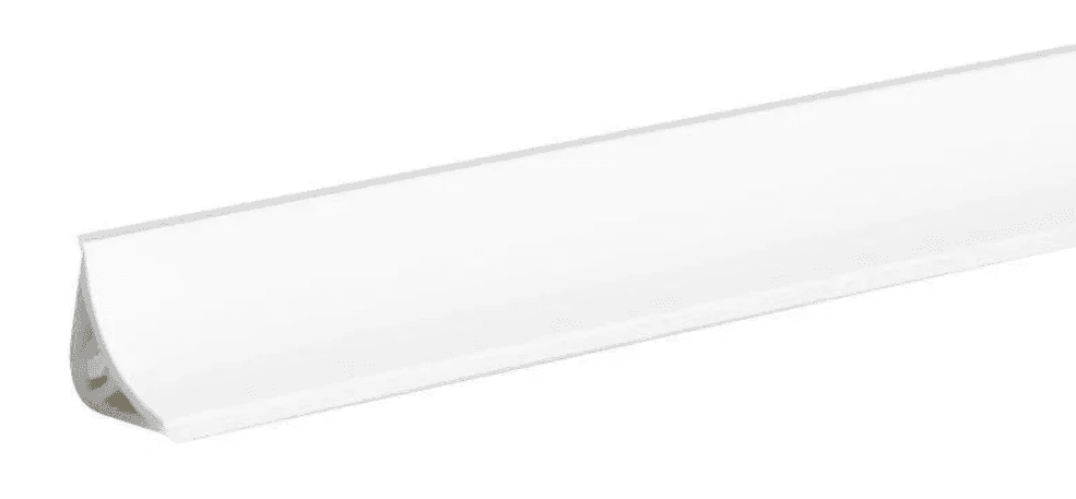 KORNER мини-бортик для столешниц 15*15*3000мм, LB-15 Белый 20-15-0-11 (углы 600)