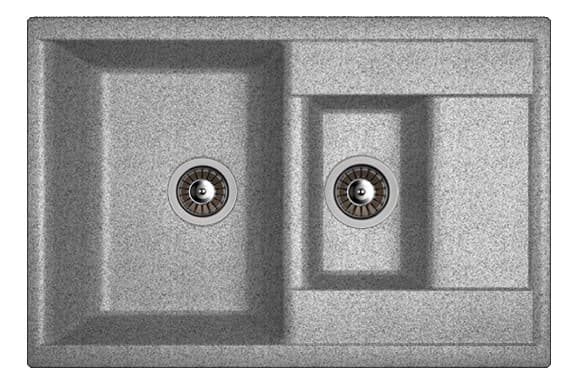 Мойка Dr. Gans Астра К 760 с каландером базальт (заказ)