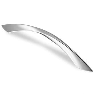 KR S-2181-128 ручка-скоба 128 мм хром полированный