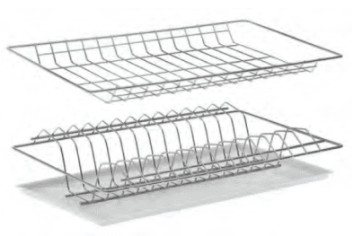 Сушка, 600 оцинкованная 2 уровня, 1 поддон