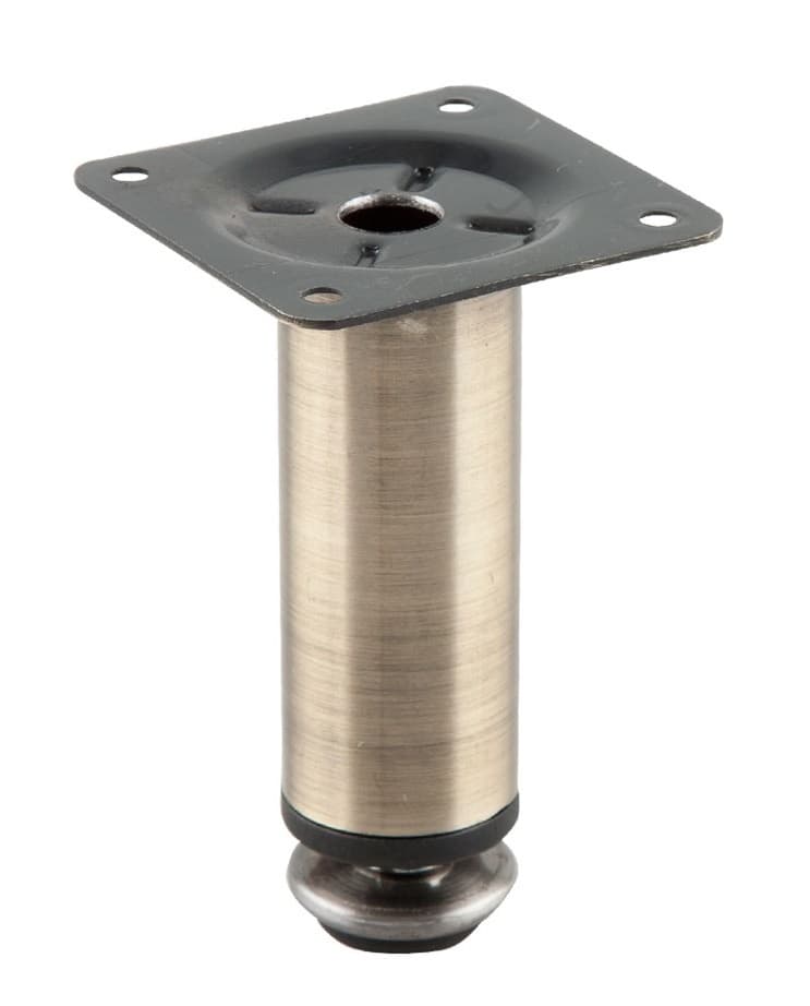 Опоры мебельная регулируемые h 100 d 30 бронза