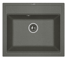 Мойка FLORENTINA Липси 600*510*217 черный (заказ)