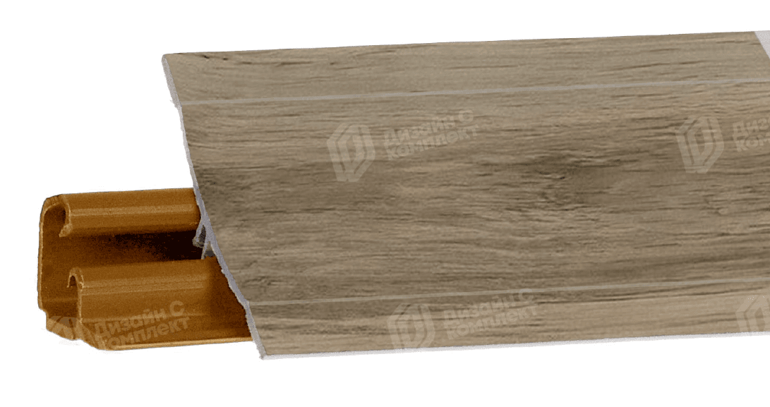 KORNER плинтус для столешниц 20*20*3000мм, LB-231-82 "Береза Сандал" (фур-ра 6018)