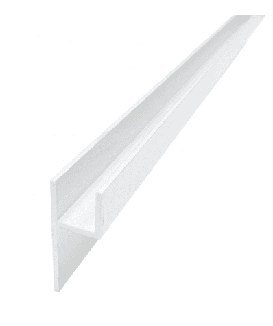 Профиль Ч-образный 4 белый 3м