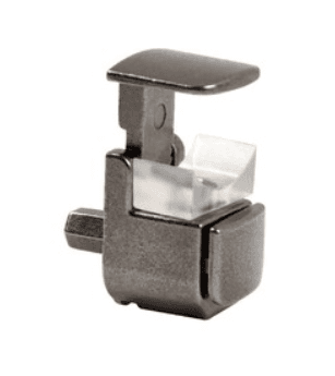 BRD P520BN.0 полкодержатель для стекла до 14мм с фиксацией Черный никель SALE