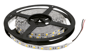 Лента светодиодная 2835/60, 12V, 5м, теплый белый 3200К, IP20, 4.8W1м