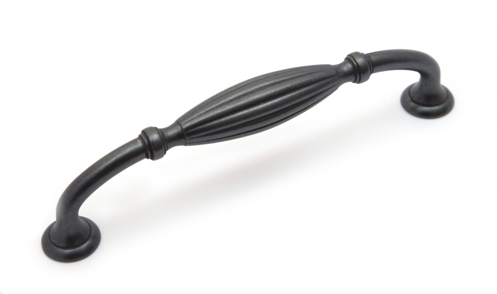 BRD RS464ABL.5 ручка-скоба 128мм DEMURE старинный черный (заказ)