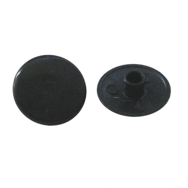 заглушки пластиковые для Эксцентрика d-18 черный №22 ( кратно 50 шт.)
