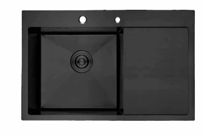 Мойка MARRBAXX 580*480*220 прямоугольная левая графит