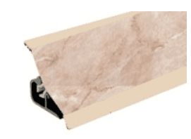плинтус для столешниц 20*20*3,0 м Мрамор бежевый 1514 MRK 120-1226
