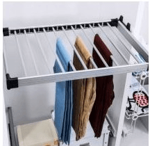 Razzio полка для брюк, алюм/хром, 800 мм,764*460*87