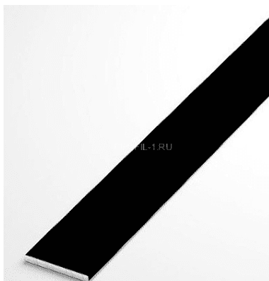 Полоса для ЛДСП алюминиевая муар черный 15мм х 2.7м PV88-42