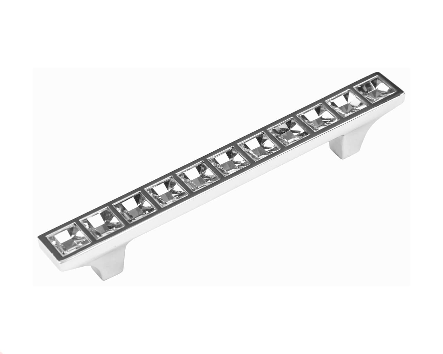 BRD RS420CP/CrT.4 ручка скоба 128мм CRYSTAL хром полиров/стекло (снято)