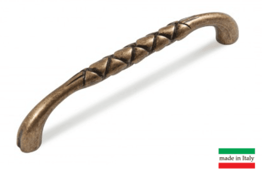 BRD RS506MAB.1 ручка скоба 128мм CASA LF матовая старинная латунь (заказ)