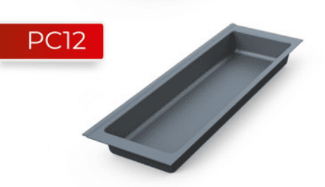 BRD Блок для столовых приборов дополнительный PC12/GRPH/157x480 графит