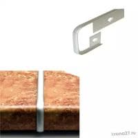 щелевая закрытая Слотекс ЭКО 38 матовый хром