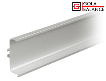 BRD RP050SC.1/000/4100 ручка-профиль С 4100мм GOLA BALANCE сатиновый хром