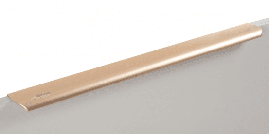 BRD RT110SG.1 ручка торцевая 400 мм MONTE сатиновое золото