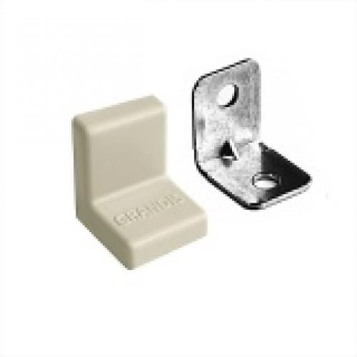 GRANDIS Уголок металлический + накладка 20*20 ясень