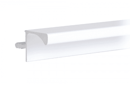 BRD RP052W.1/000/4100 врезной профиль L 4100мм GOLA BALANCE белый