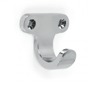 BRD K120CP.2 Крючок TWIN однорожковый Хром полированный (заказ)
