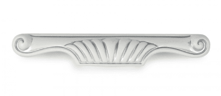 BRD RS508W/S.1 ручка-скоба 128мм FLORENCE Белый с серебряной патиной (заказ)