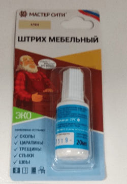 Штрих мебельный (блистер) клен SALE