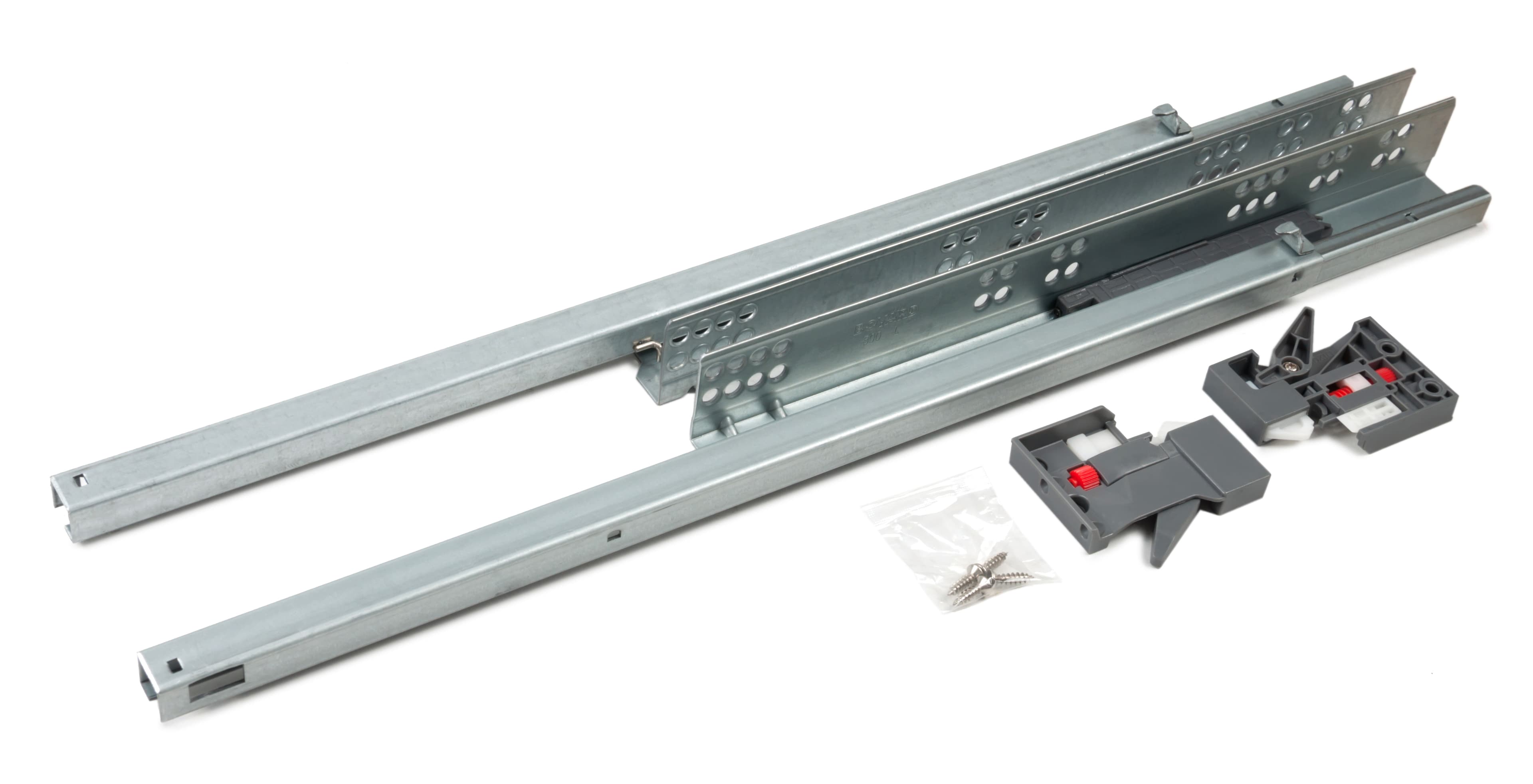 BRD DB8886Zn/ Направляющие cкрытого монтажа B-slide PUSH 500, неполн. выдв. (надвижной) (снято)