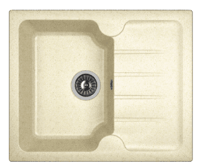 Мойка Dr. Gans Лора 620 прямоугольная с крылом латте (заказ)