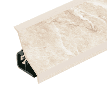 плинтус для столешниц 20*20*3,0 м Мрамор бежевый светлый 595 MRK120-1222 (BL33-177)