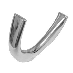 BRD K206CP.10 Крючок 2-х рожковый хром SALE