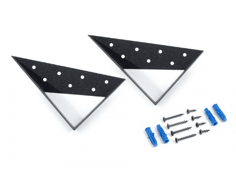 BRD P304BL.4 полкодержатель SKAT Черный (компл. 2 шт)