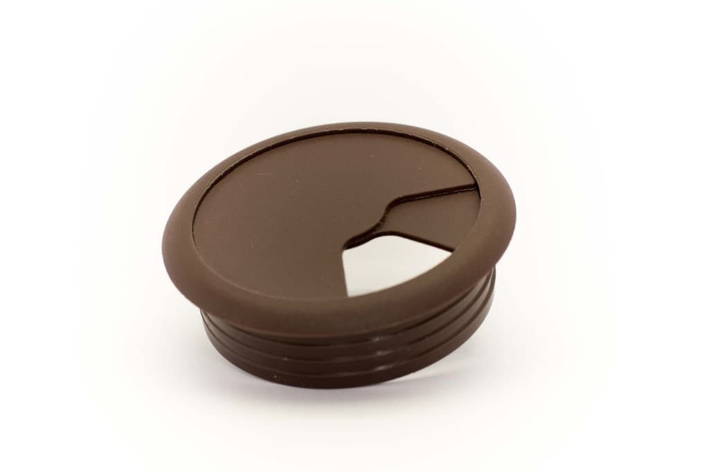 заглушка для кабеля D60 коричневый №08