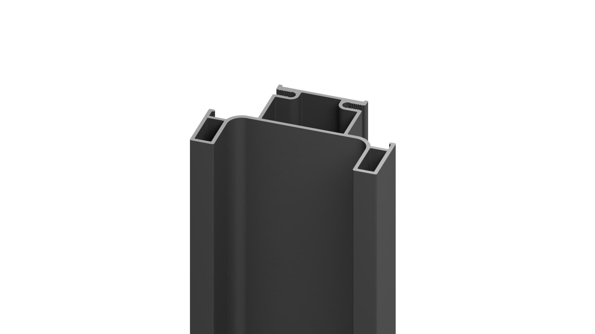 BRD RP053BL.1/000/2900 Вертикальная ручка GOLA BALANCE C 2900мм черный (заказ)