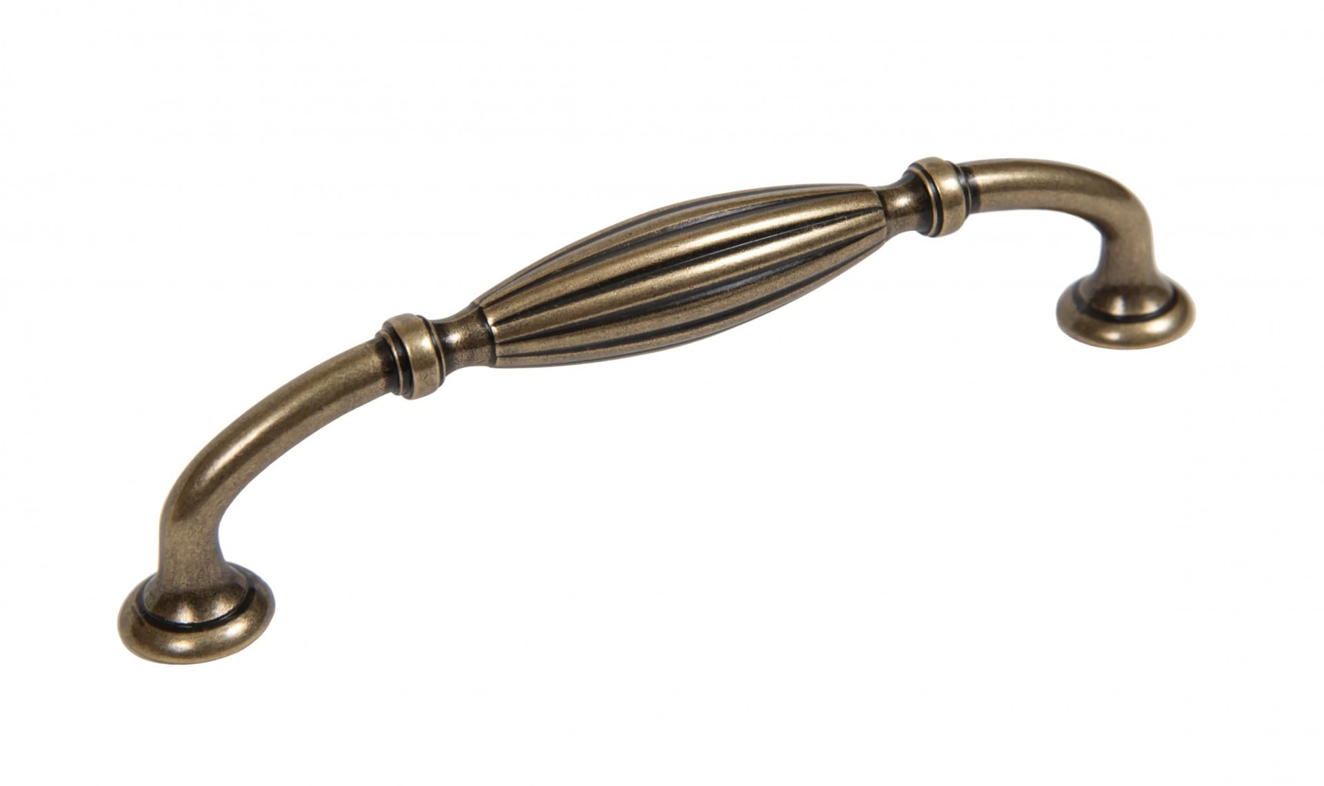 BRD RS464AB.5 ручка-скоба 128мм DEMURE старинная латунь