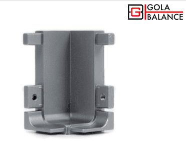 BRD RZ051.03GR внутренний уголок-держатель L GOLA BALANCE серый (заказ)