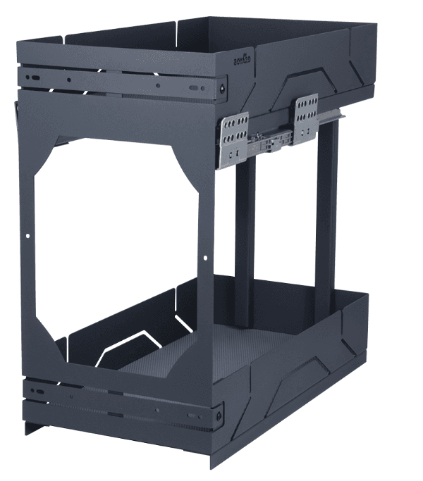 BRD Корзина выдвижная X.ERGO KR44/1/3/300/GRPH с доводчиком графит (заказ)