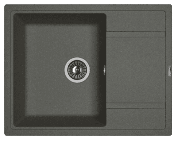 Мойка FLORENTINA Липси 650*510*217 черный (заказ)