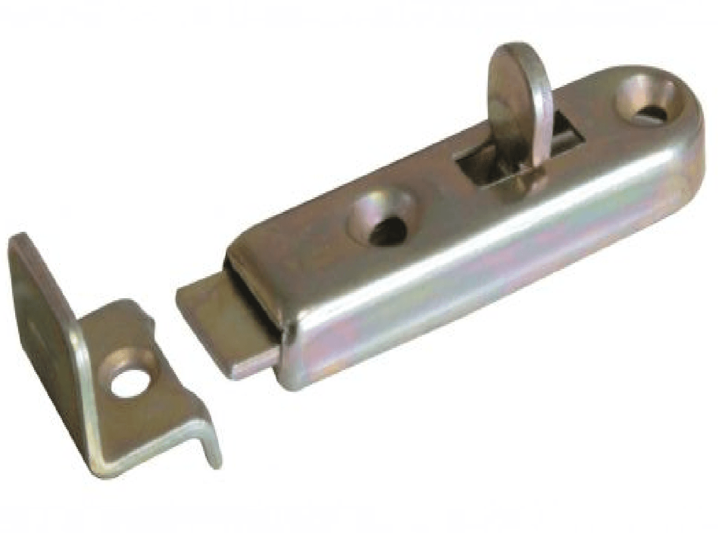 шпингалет мебельный цинк