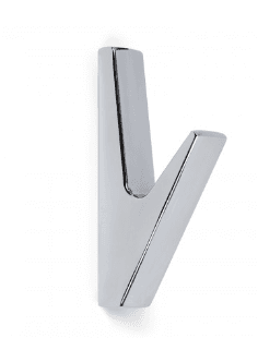 BRD K106CP.13 Крючок SINUS однорожковый Хром полированный (заказ)