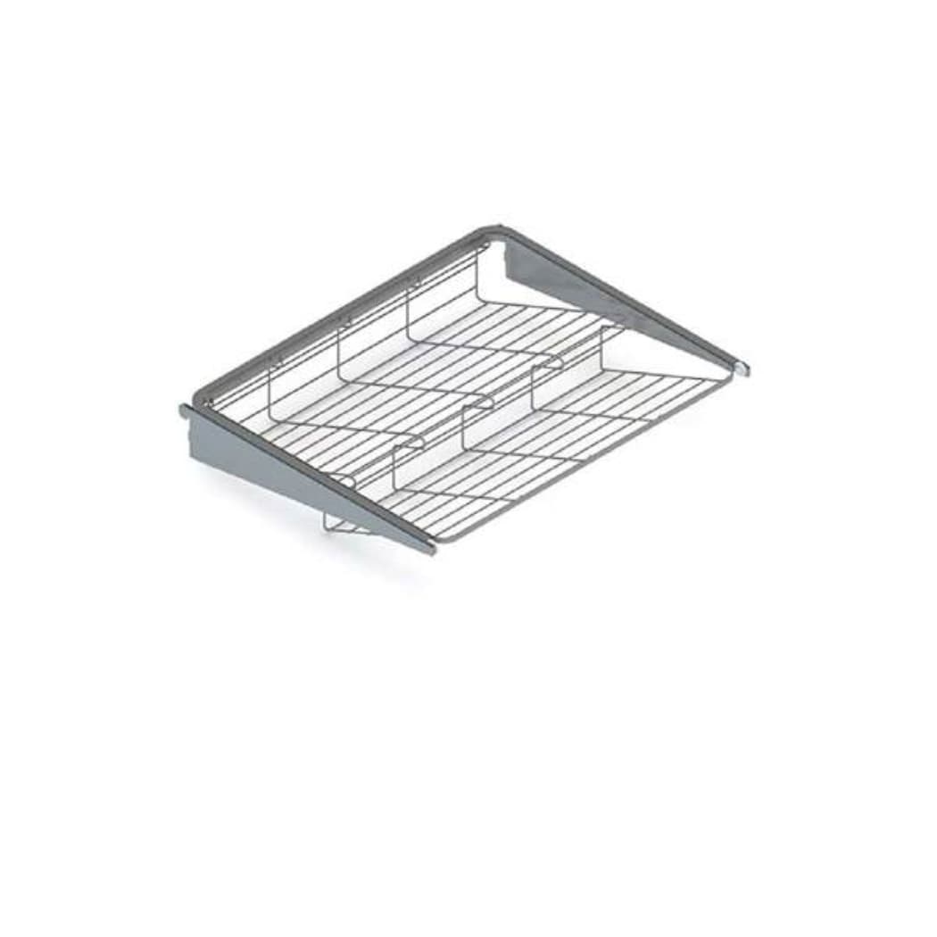 Аристо Выдвижная 2-х ярусная обувница L=550 металлик GSA 0338 (снято) SALE