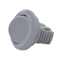 Выключатель врезной, серый